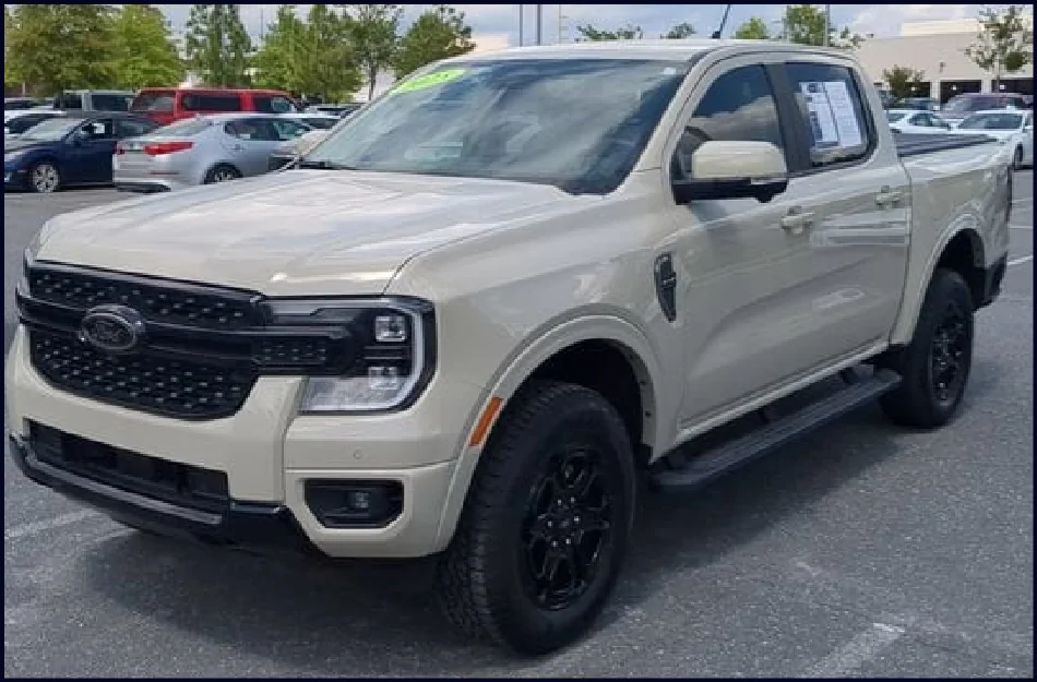 Ford Ranger 1st Mishap -- 2025 Lariat Desert Sand 2.7L truck 4