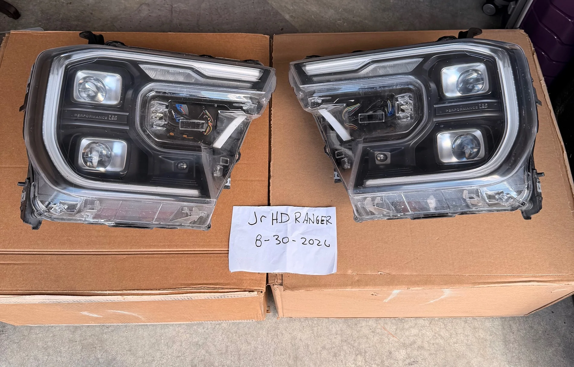 Ford Ranger 2024- 2026 Ford Ranger Raptor OEM Headlights - Left & Right IMG_2254