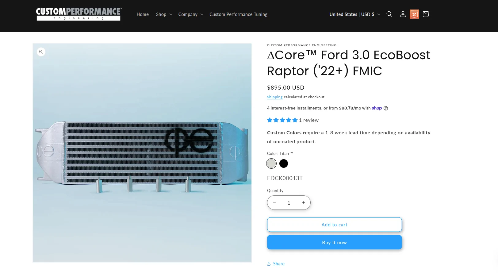 Ford Ranger New Intercooler Option - CP-E 1788282112843-51