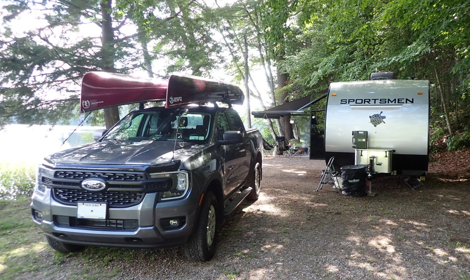 Ford Ranger Photos: Post your rig in epic camp sites! ADK 2026 Brown Tract