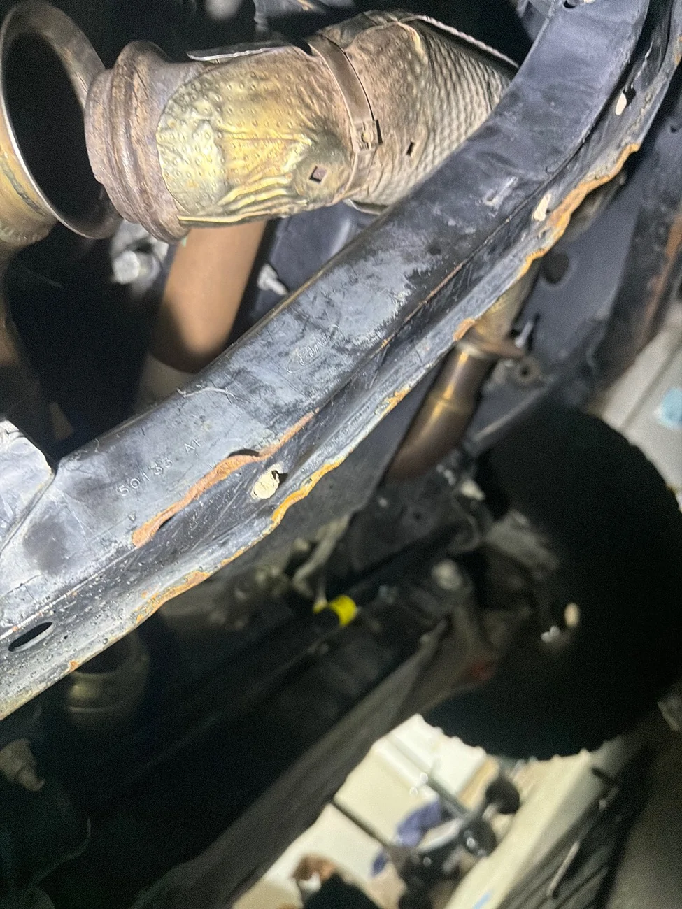 Ford Ranger DSR downpipes install… the F#@% is this thing? IMG_0695