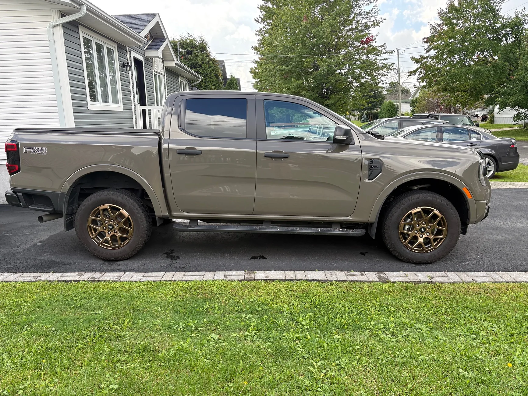 Ford Ranger Bronze Bronco Wheels on my 25 XLT FX4 IMG_5804