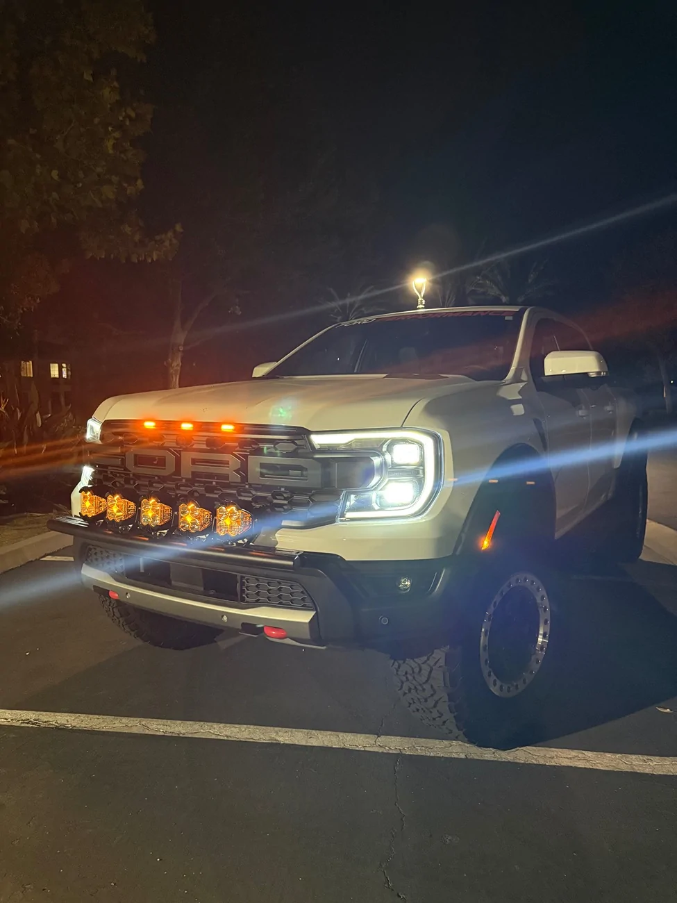 Ford Ranger Nacho Grande Lights Installed IMG_6029