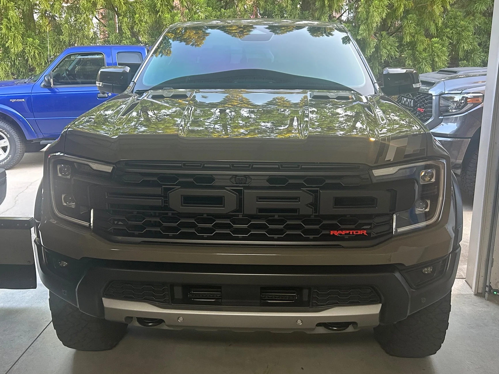 Ford Ranger XPEL PPF install on my 25 Marsh Gray Ranger Raptor IMG_6401