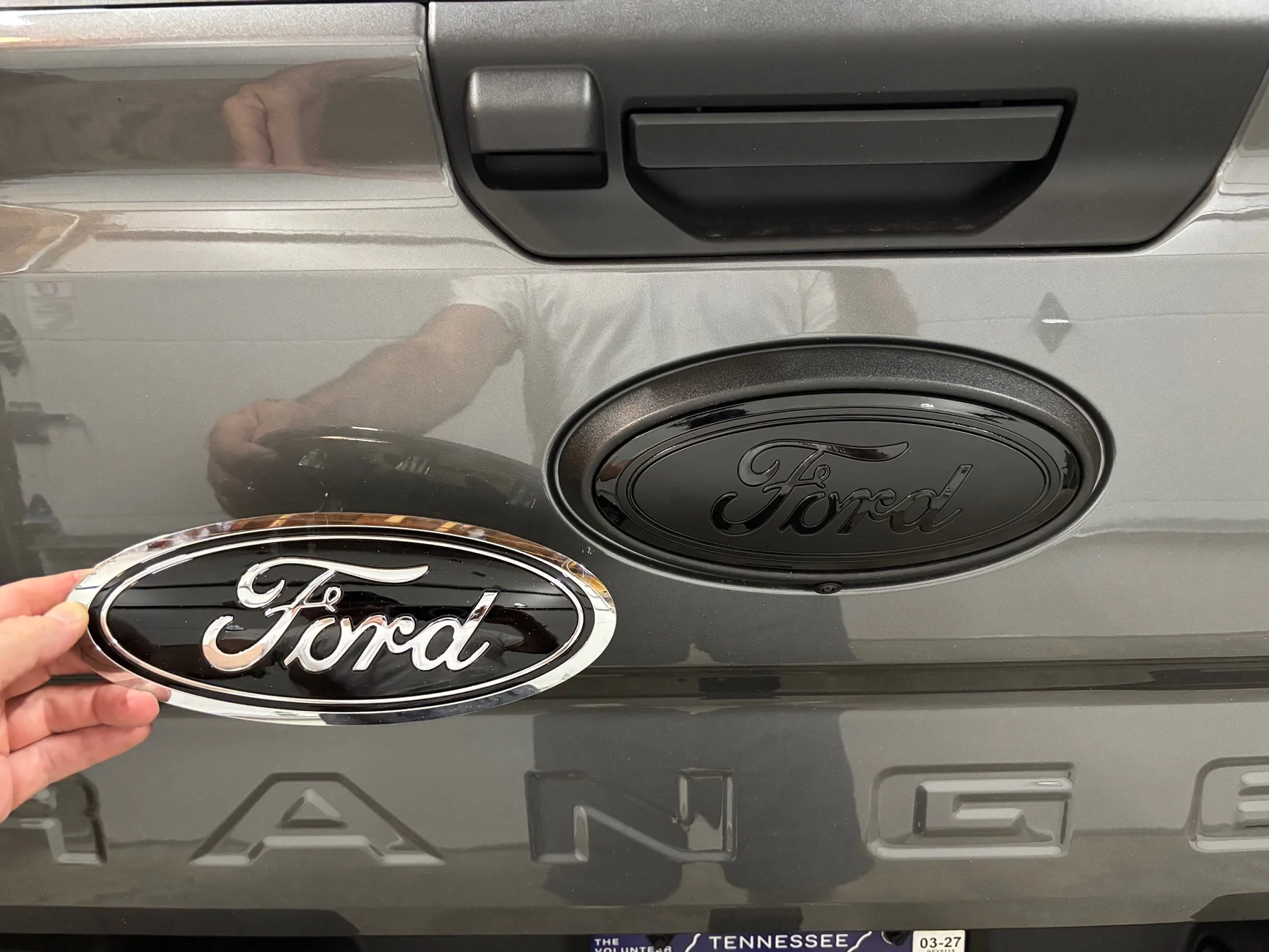 Ford Ranger Tailgate appearance overhaul IMG_7331