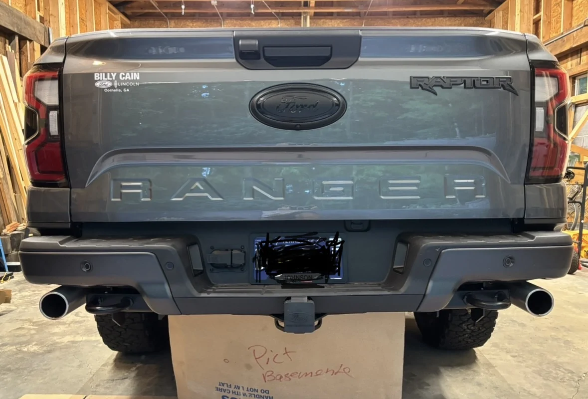 Ford Ranger Tailgate appearance overhaul IMG_7399