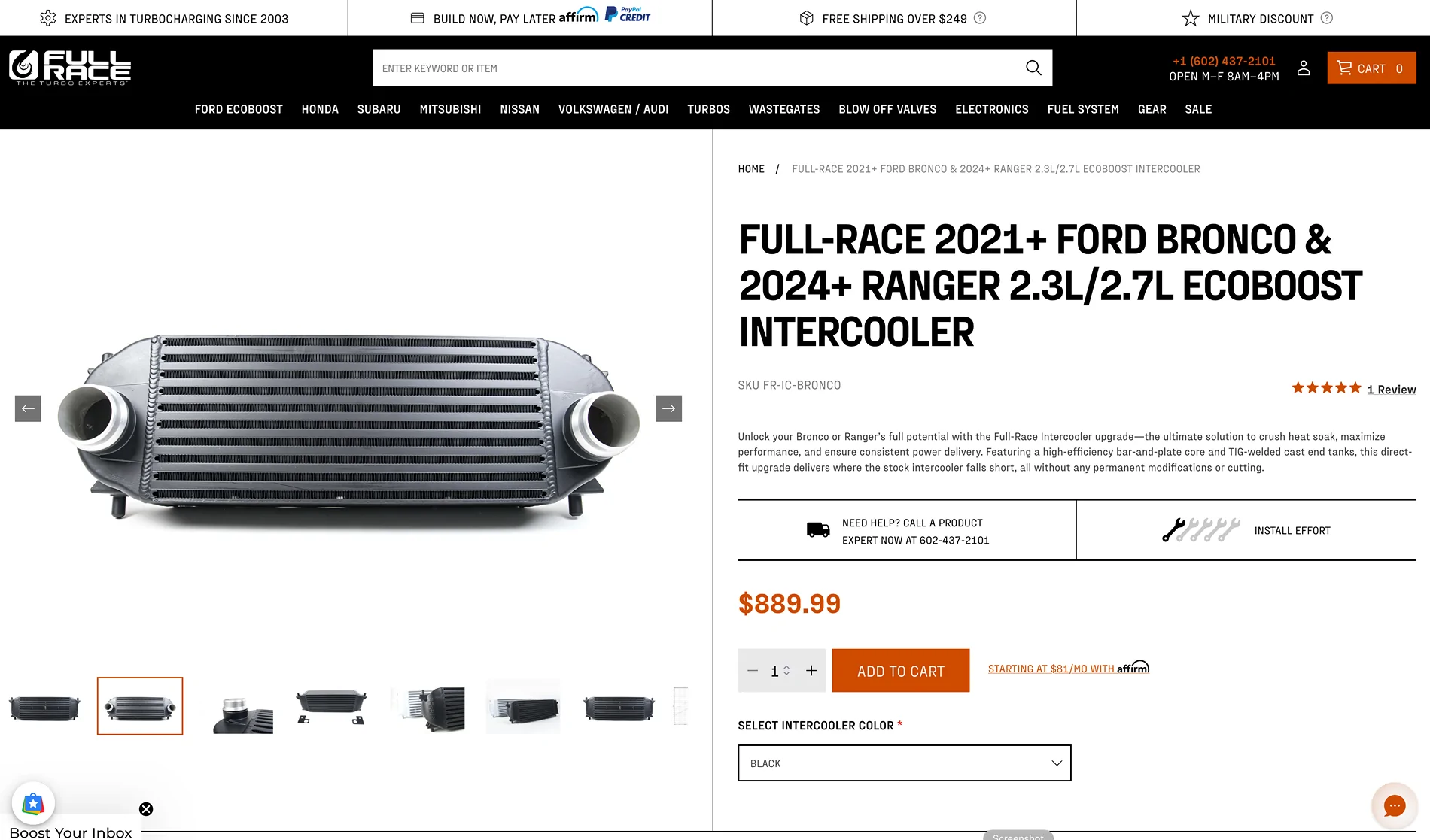 Ford Ranger Ranger Raptor Intercooler List Thread Screenshot 2026-09-07 at 9.37.12 PM