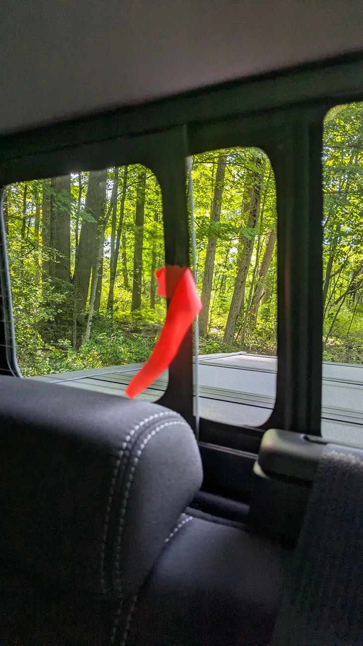 Ford Ranger Rear Window Ventilation / Air Flow Test PXL_20260908_200201352