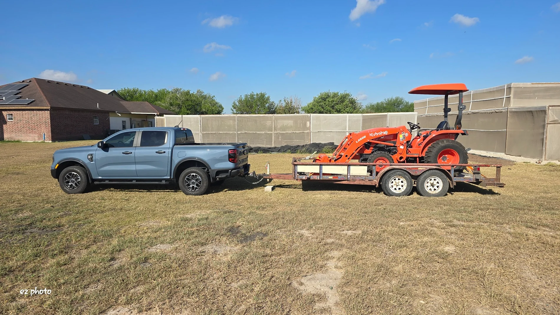 Ford Ranger 1st trailer hookup, how’s it look? 20260327_095343