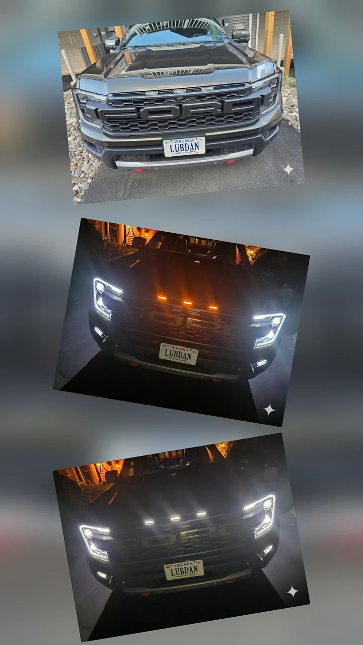 Ford Ranger F150LEDs Gen3 Grill Light Installed 1000030289