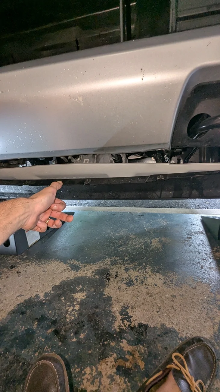 Ford Ranger Rival 4x4 Skid Plate on a Non-FX4 PXL_20260910_144421262