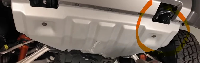 Ford Ranger Rival 4x4 Skid Plate on a Non-FX4 1789133175411-2y