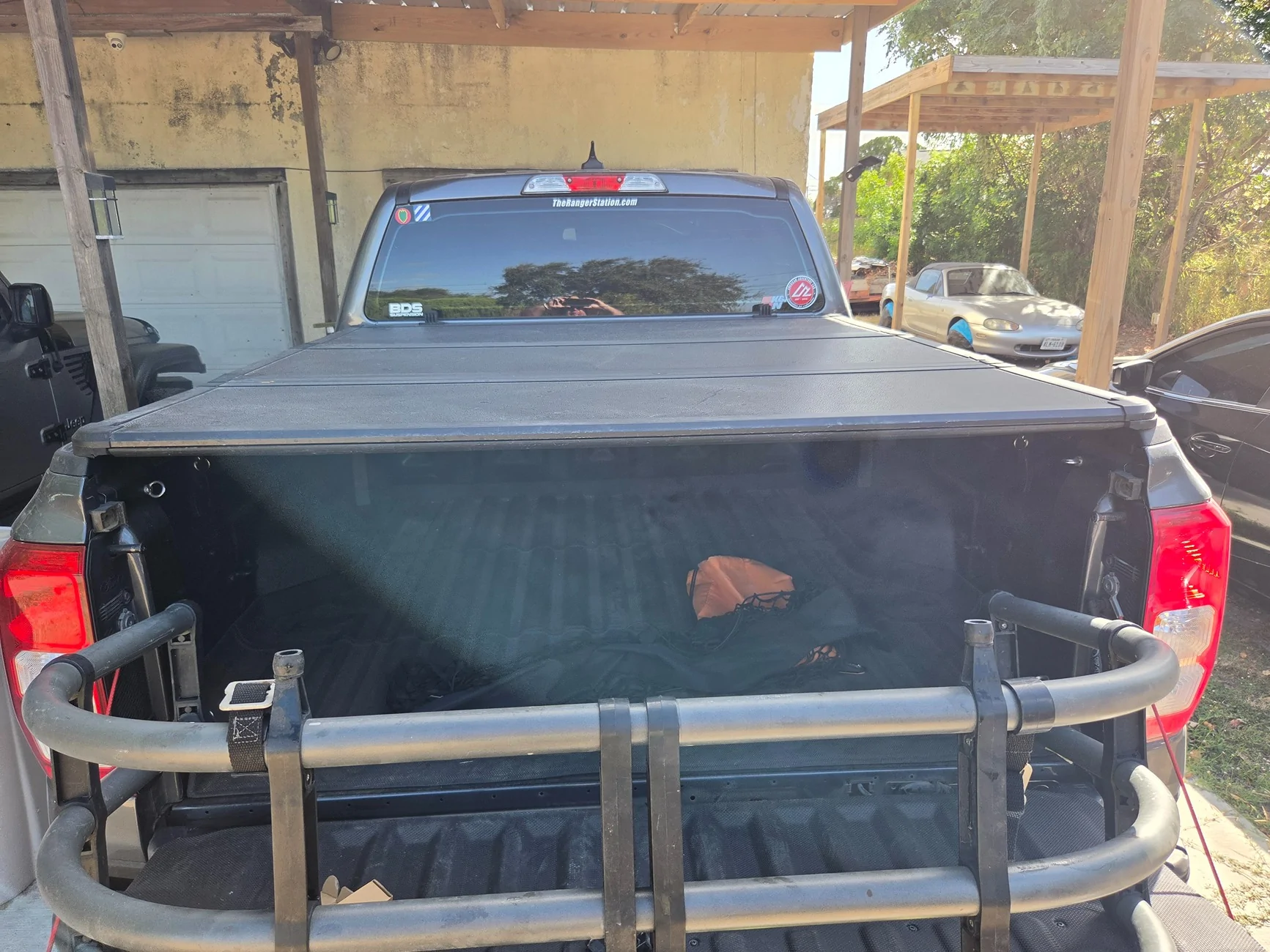 Ford Ranger Inexpensive bed extender (less then 100 dollar kit) 20260914_164357