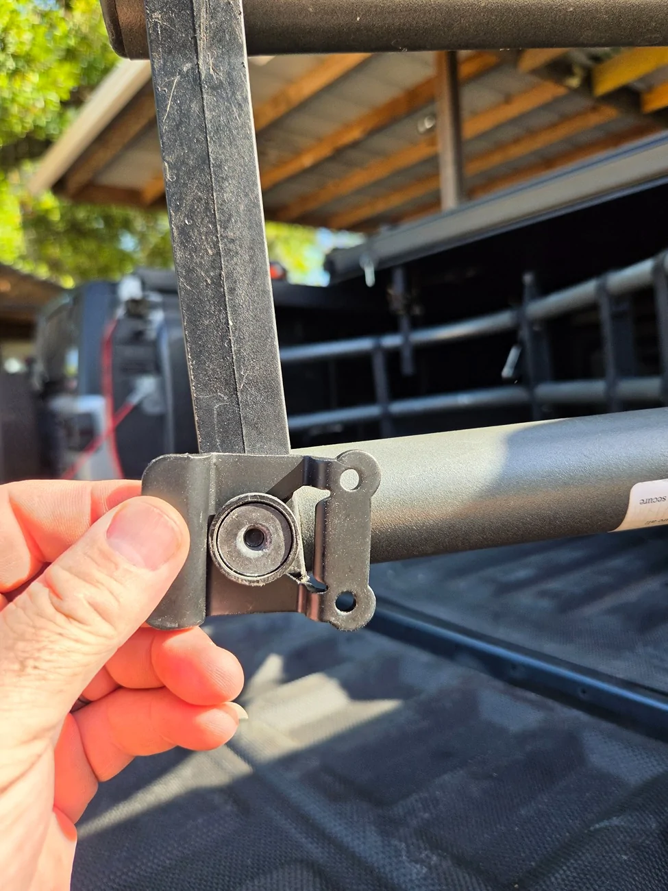 Ford Ranger Inexpensive bed extender (less then 100 dollar kit) 20260914_165755