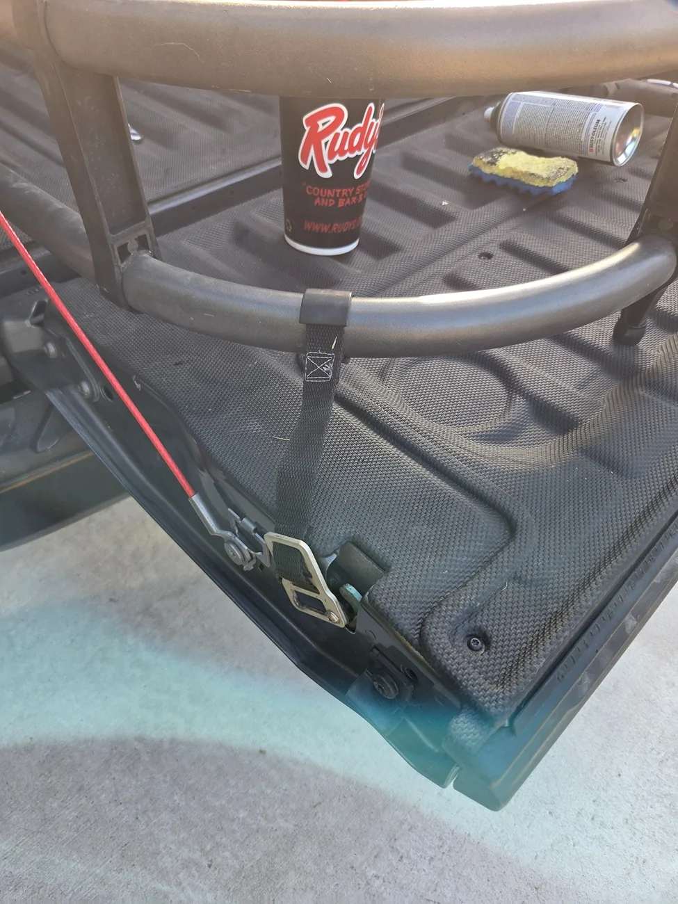 Ford Ranger Inexpensive bed extender (less then 100 dollar kit) 20260914_181730