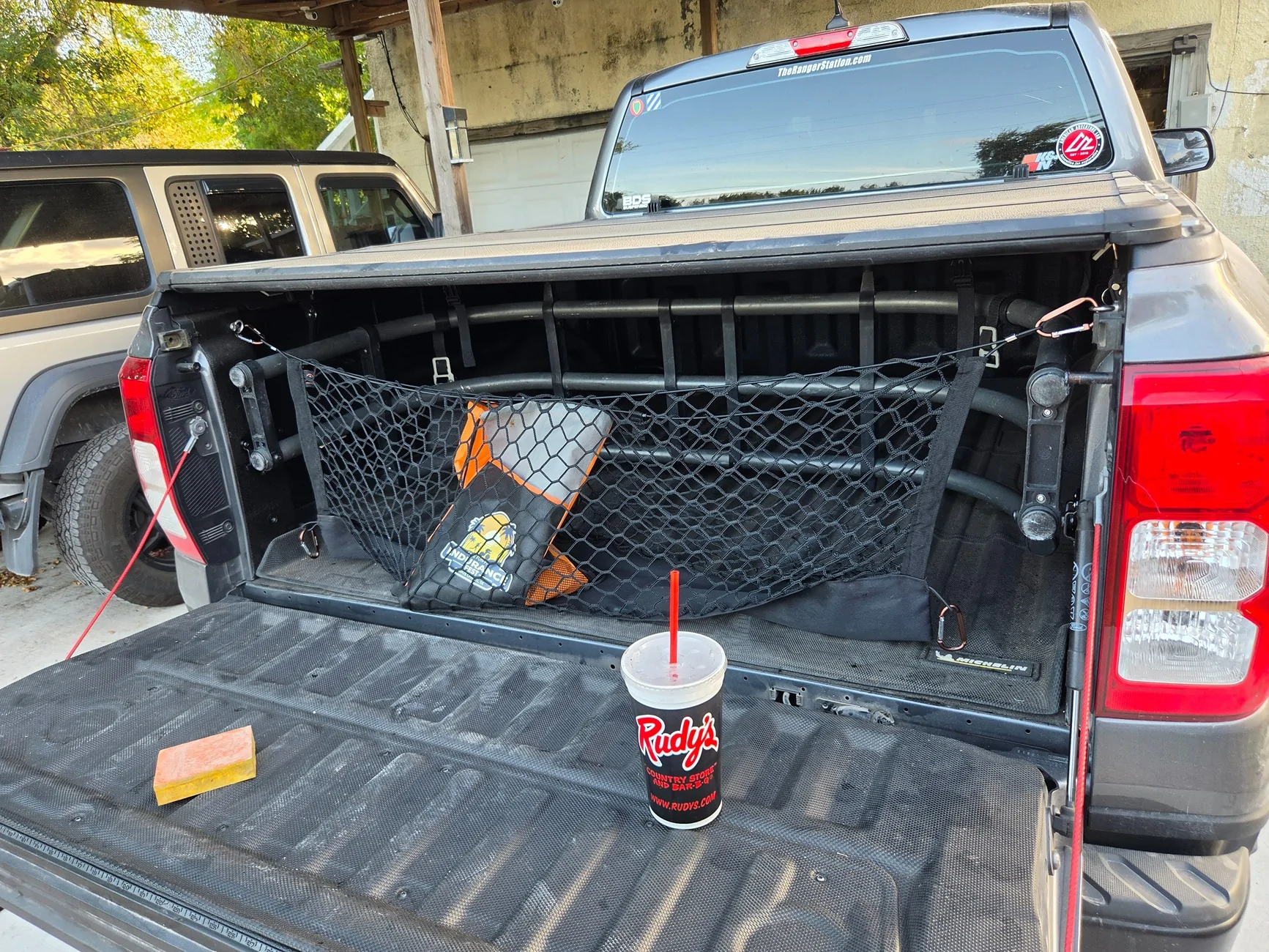 Ford Ranger Inexpensive bed extender (less then 100 dollar kit) 20260914_183518