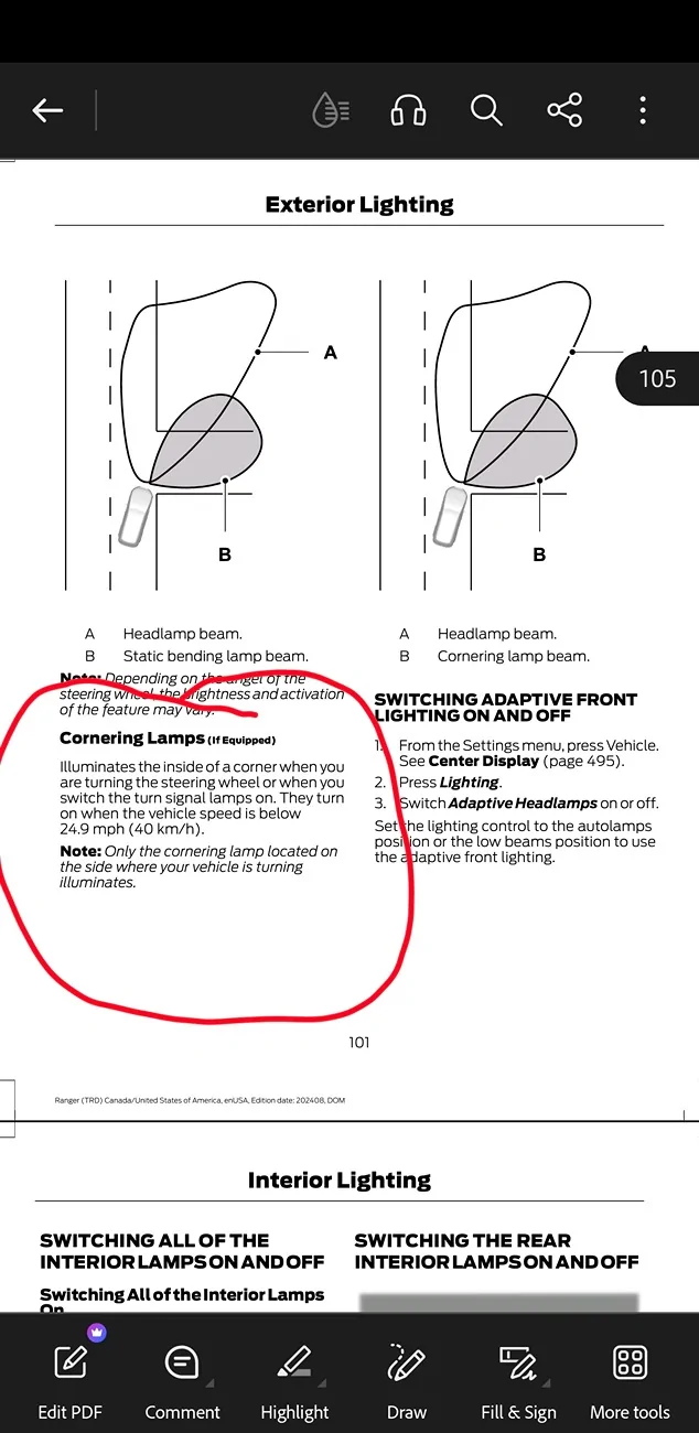 Ford Ranger Fog Light Anomaly? Screenshot_20260915_082654_Adobe Acrobat