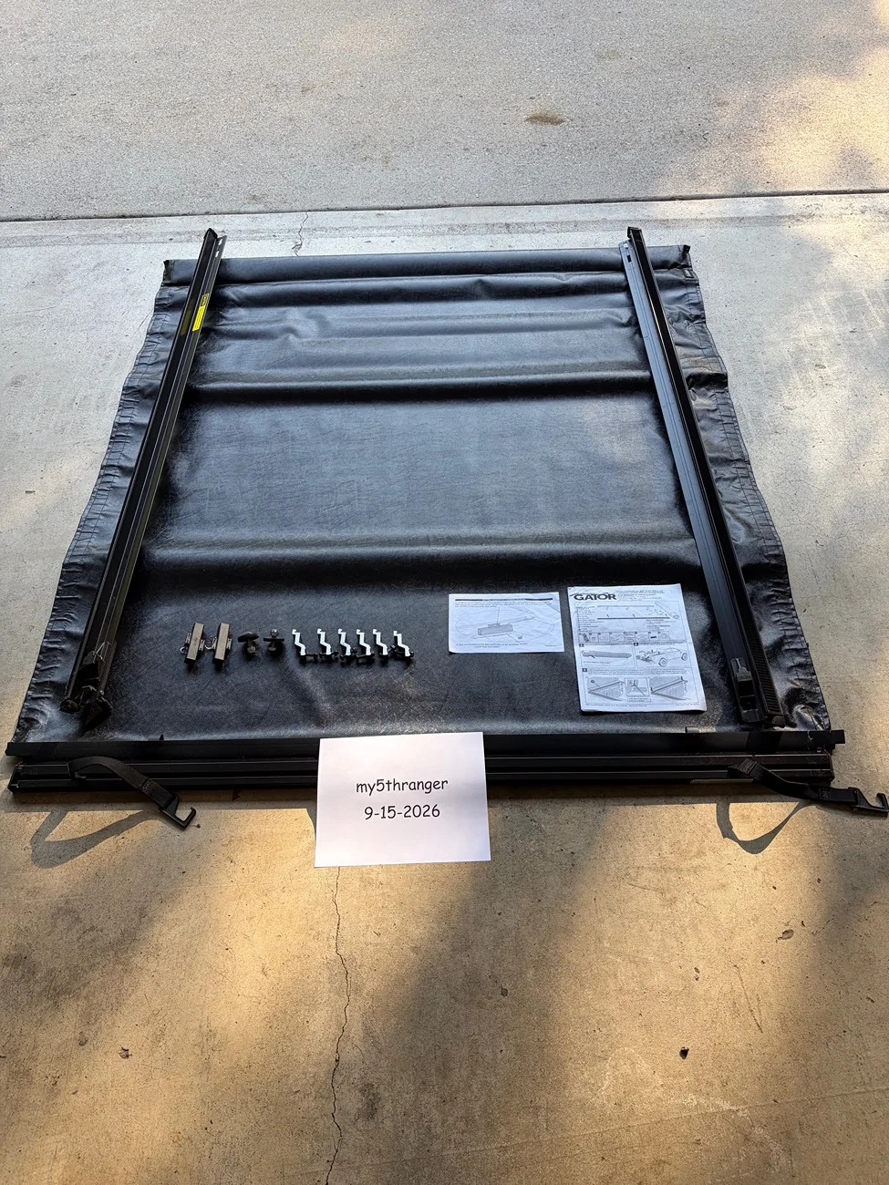 Ford Ranger Gator SRX Soft Roll-Up Tonneau Cover IMG_0122