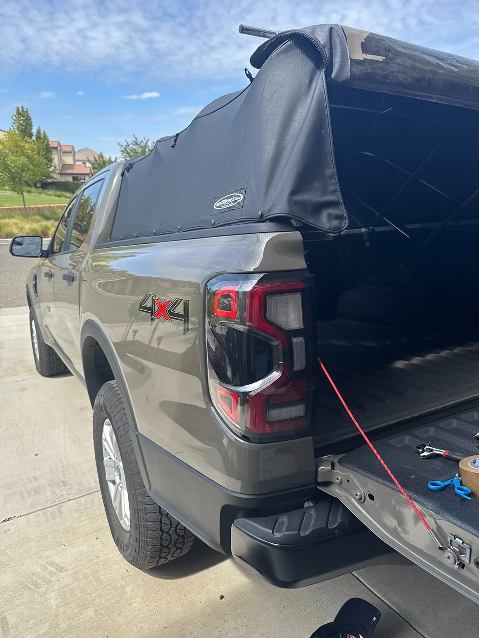 Ford Ranger LED Taillights (VLAND) Review RR tail