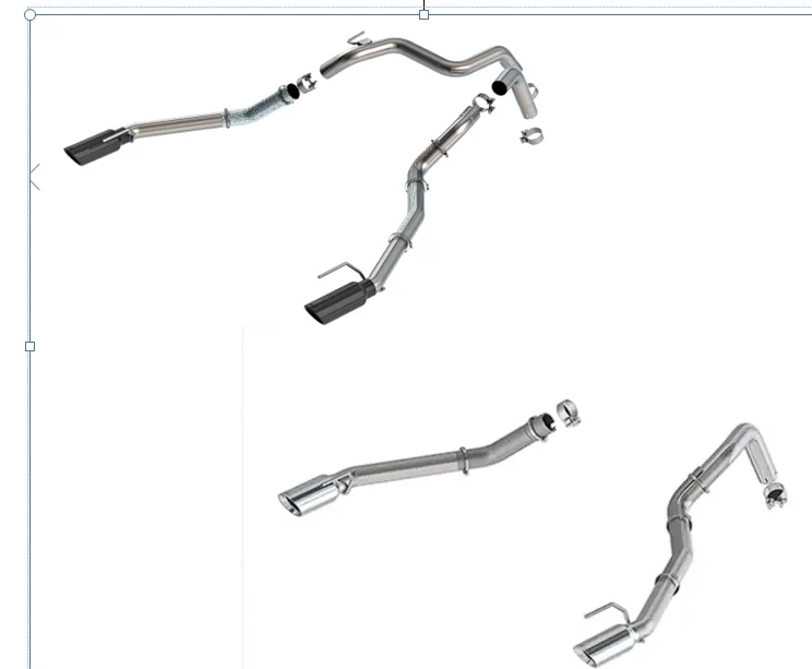 Ford Ranger Ranger Raptor Extreme Exhaust System by Borla - released by Ford Performance Parts 1789609337695-f