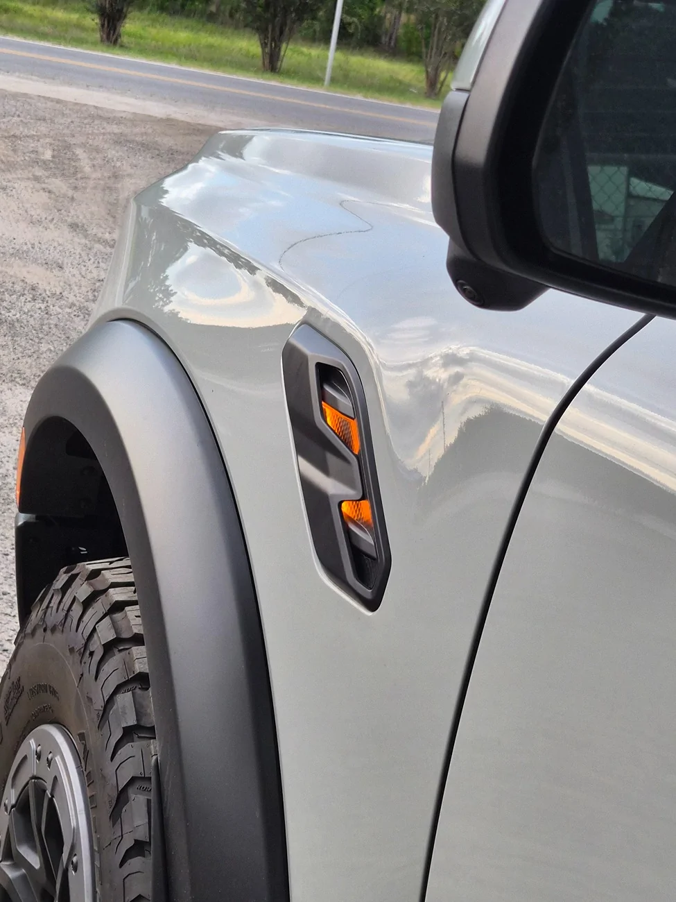Ford Ranger First mod - Amber DRL & grill lights 20260614_193538