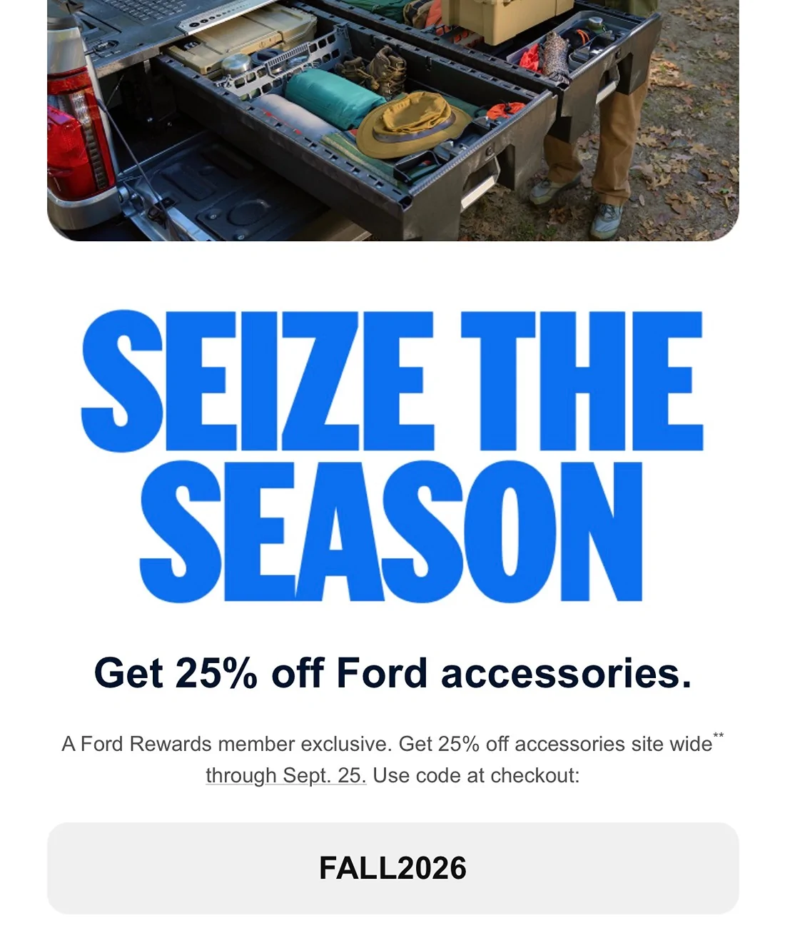 Ford Ranger 25% off Ford Accessories through 9/25 IMG_0635
