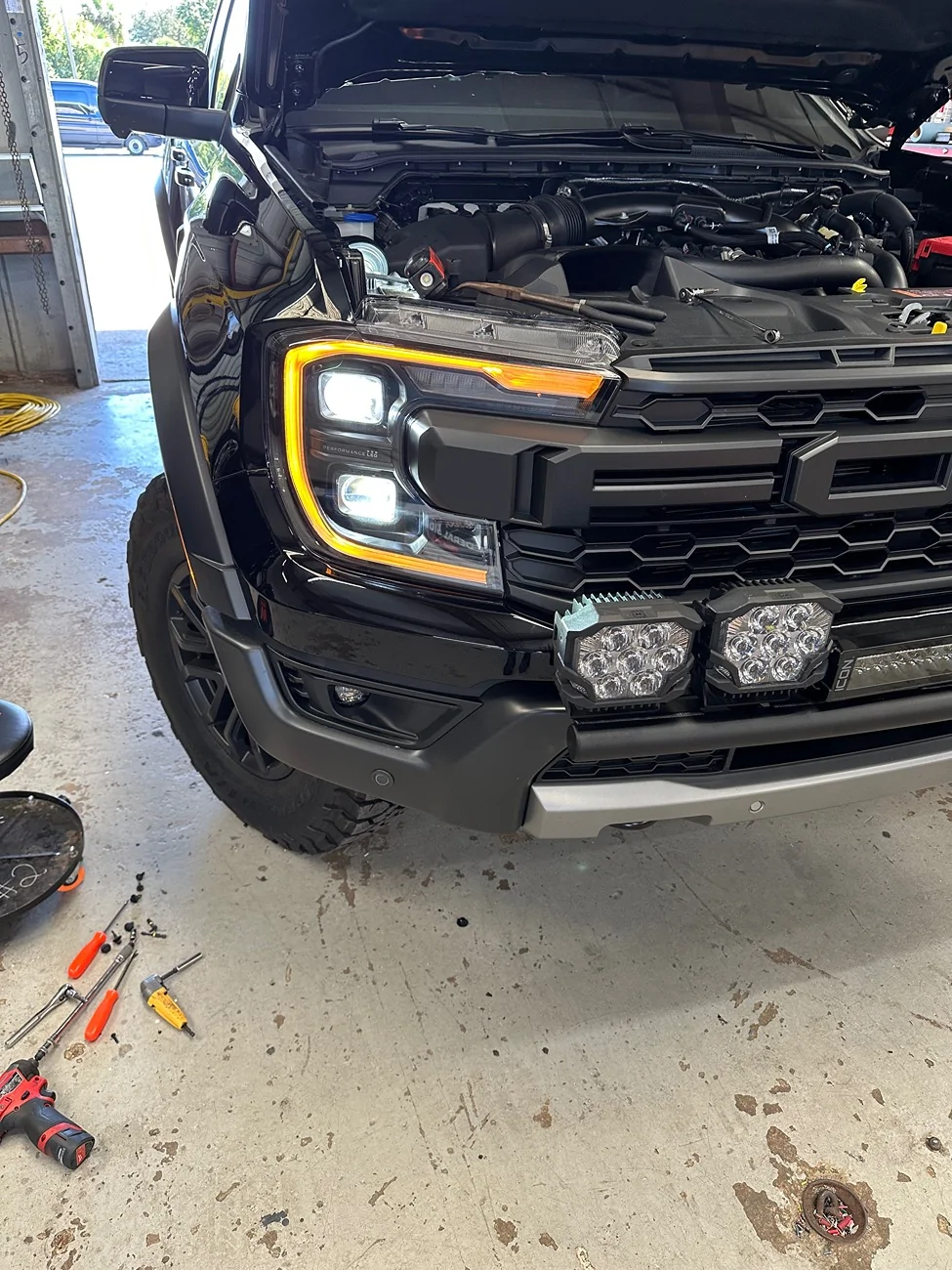 Ford Ranger New member, black Ranger Raptor w/ mods so far IMG_3883