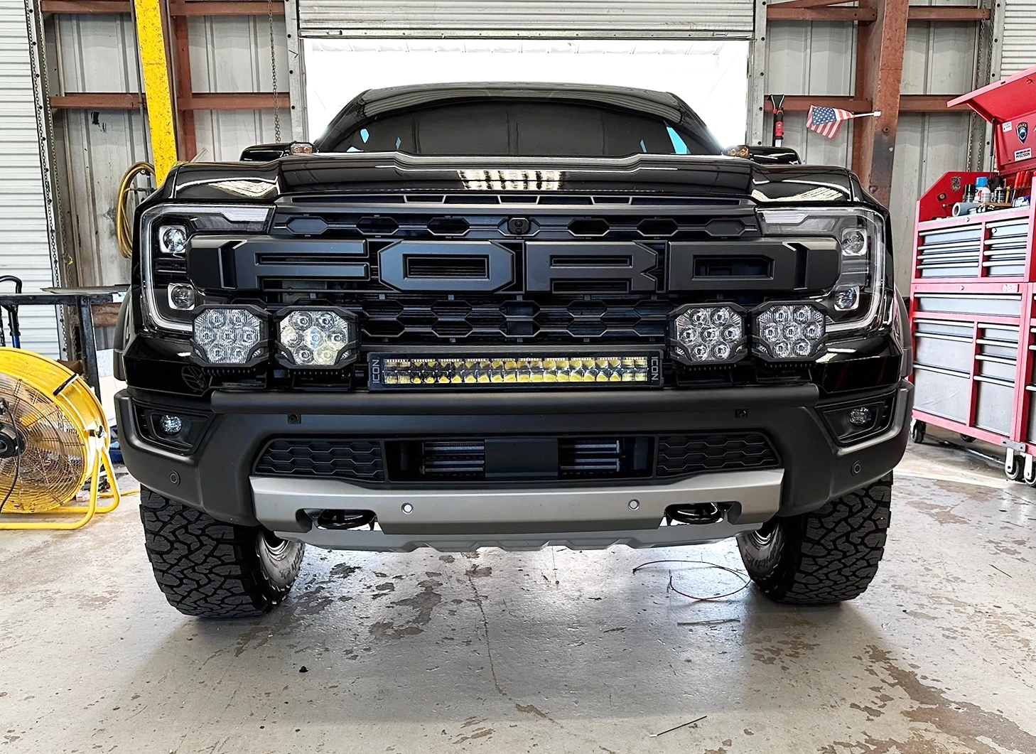 Ford Ranger New member, black Ranger Raptor w/ mods so far 95723-384a3fa77ee21cf2dcbf145332036d52