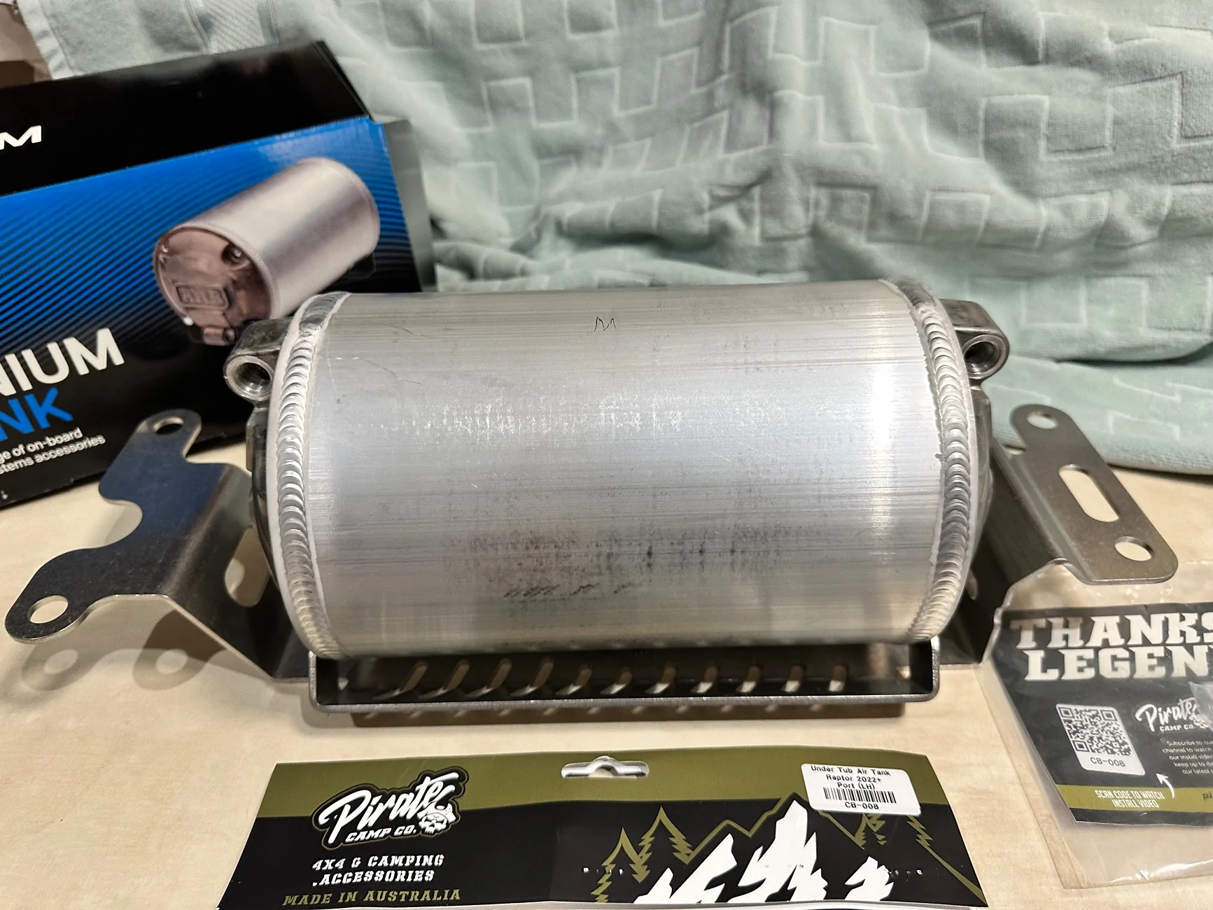 Ford Ranger ARB under seat air compressor IMG_3421
