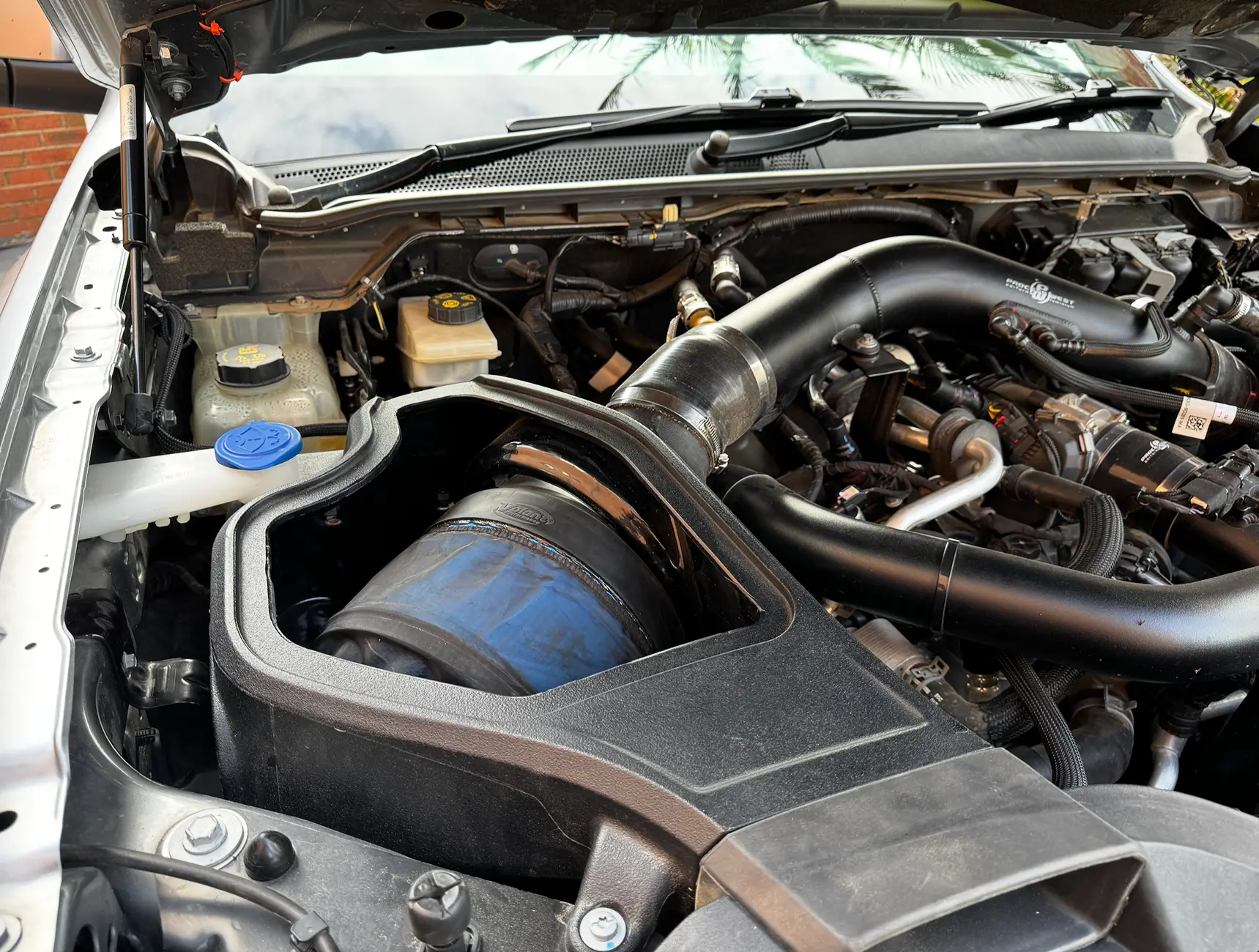 Ford Ranger Donaldson Volant PowerCore air filter + S&B intake (it fits) Screenshot 2026-09-22 at 7.41.23 AM