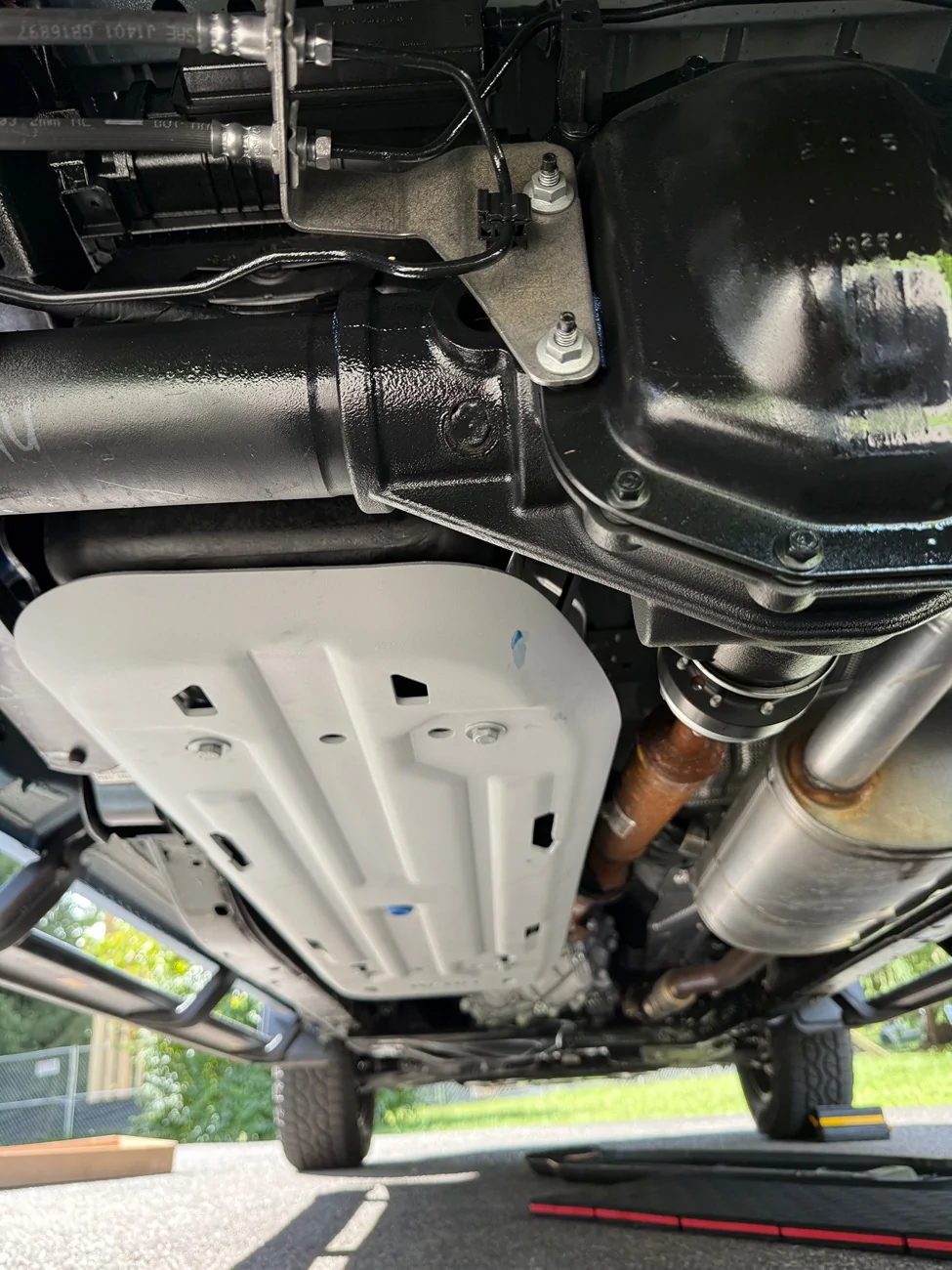 Ford Ranger Rival transfer case skid plate issue IMG_8561