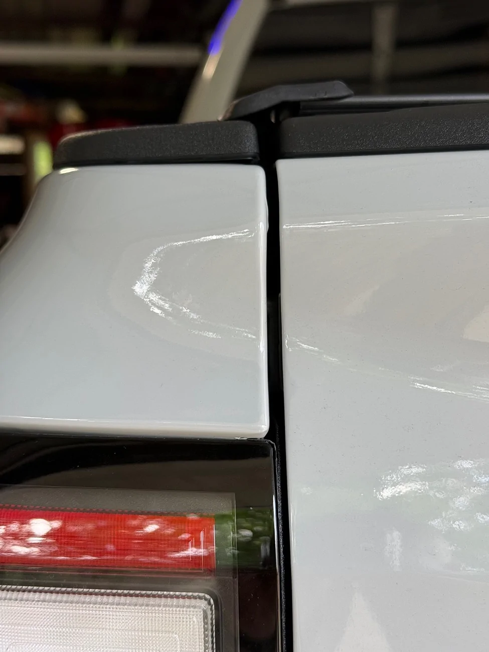 Ford Ranger Paint chipping above the tail light IMG_1533