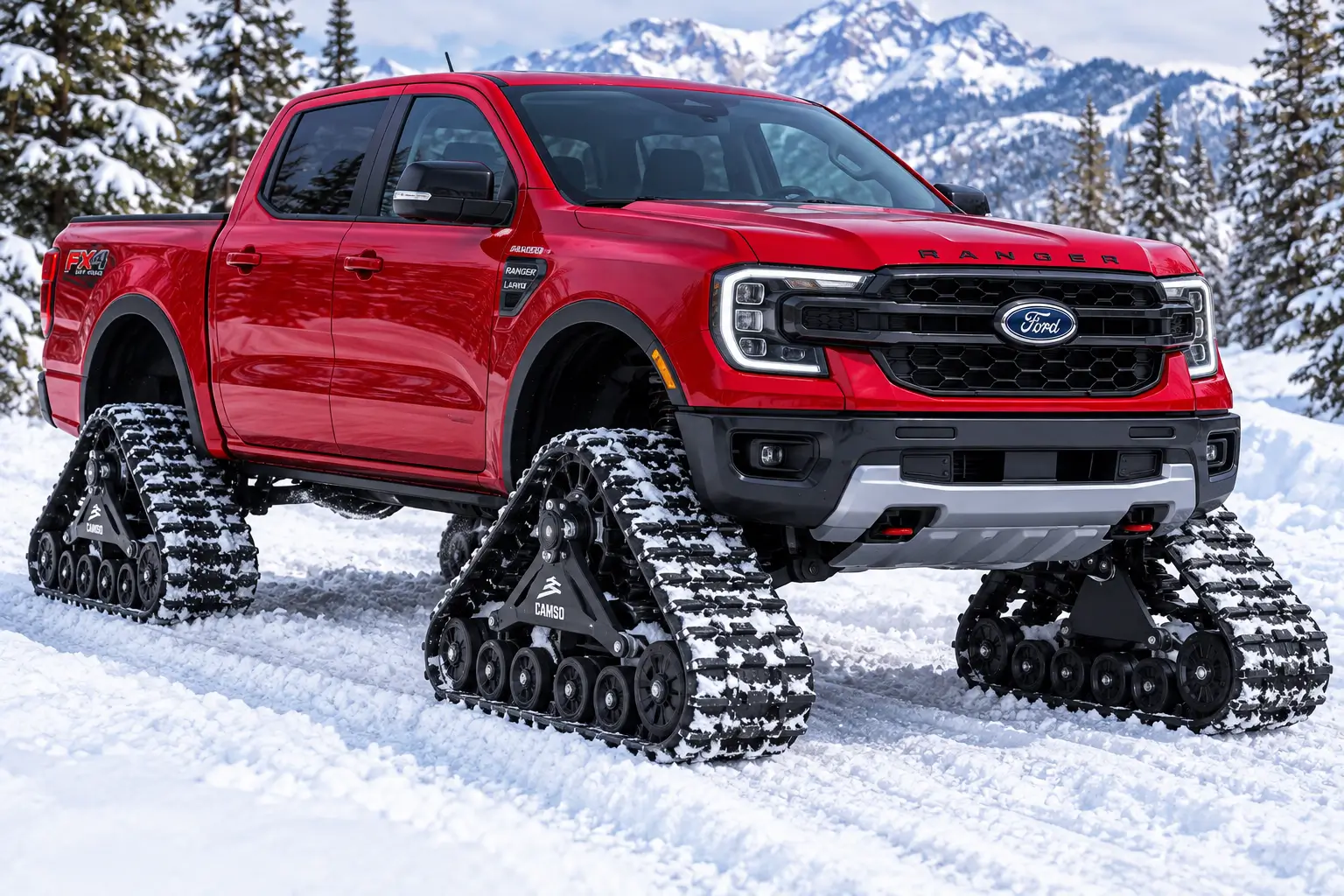 Ford Ranger Gearing Up for Fall: What's Your Ranger Setup? Tracks