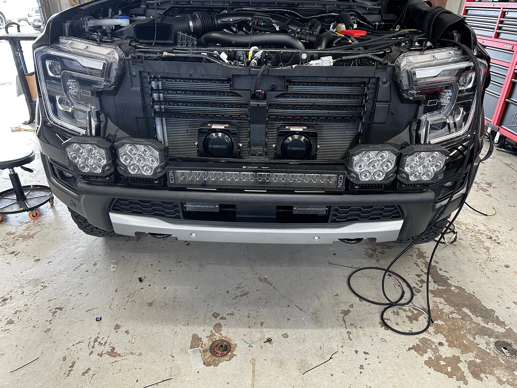 Ford Ranger New member, black Ranger Raptor w/ mods so far IMG_3921