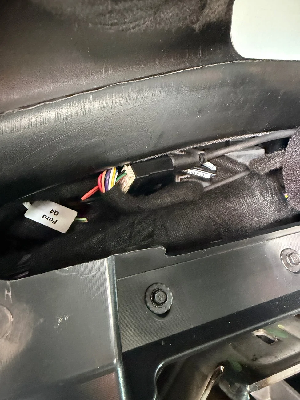 Ford Ranger Hands-free drive Comma.ai Four installed on 2024 Ranger Raptor IMG_2445