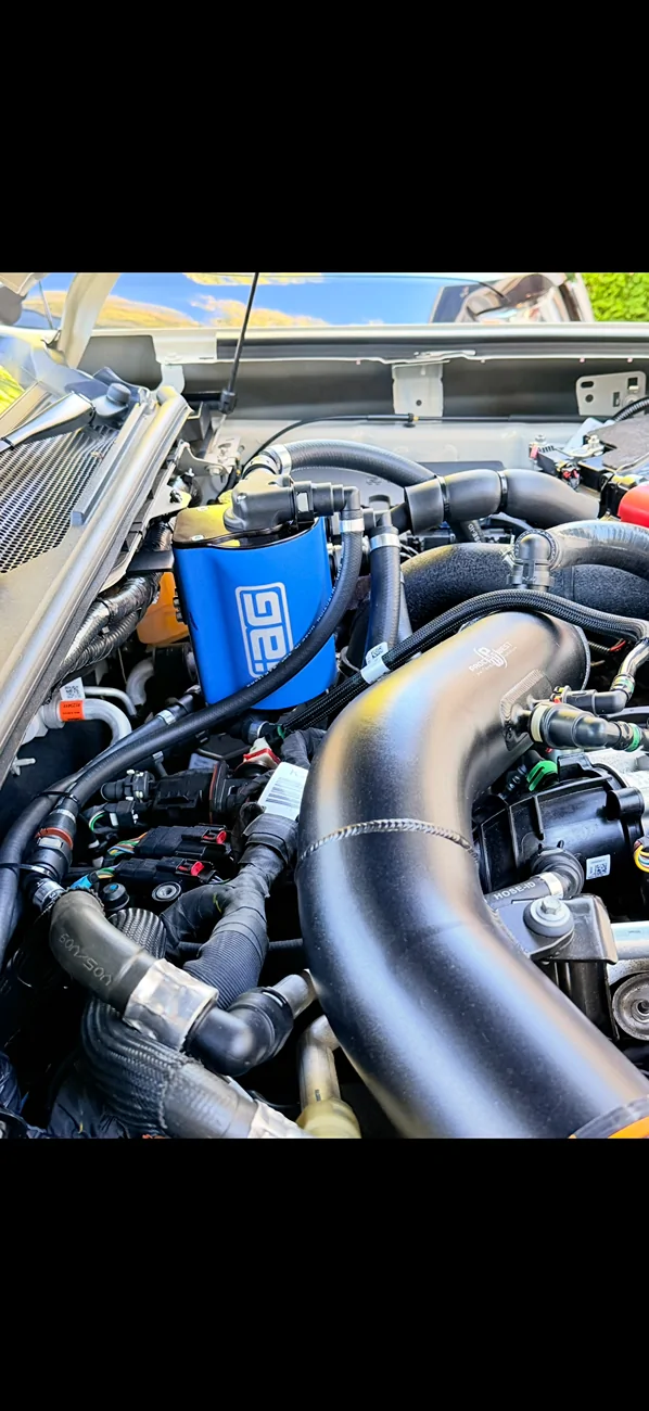 Ford Ranger Intercooler comparison - stock spot vs big chungus IMG_0965