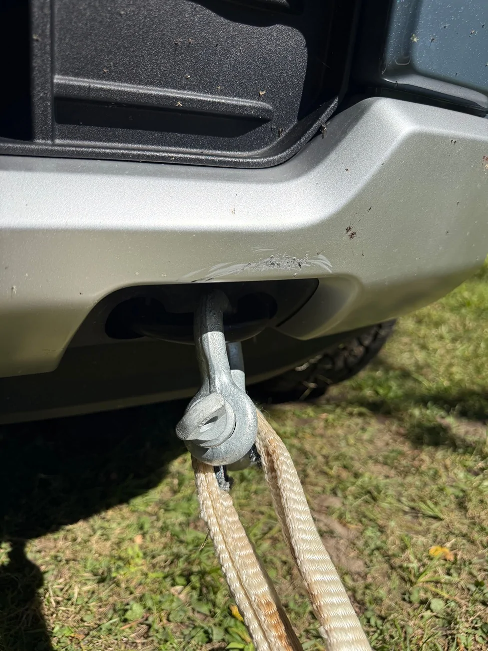 Ford Ranger Front Tow Hook Cutouts IMG_7945