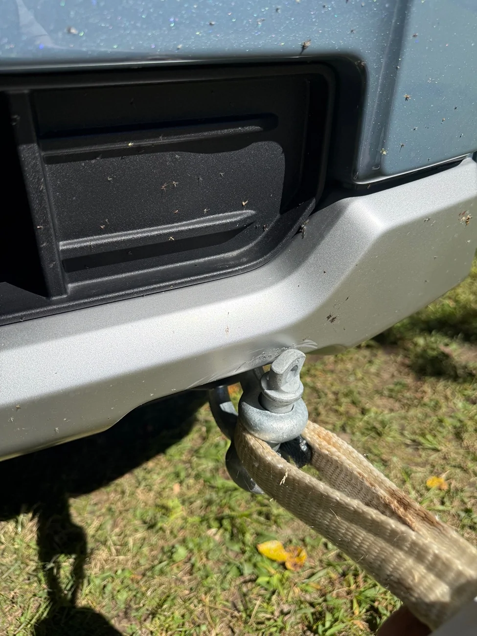 Ford Ranger Front Tow Hook Cutouts IMG_7946