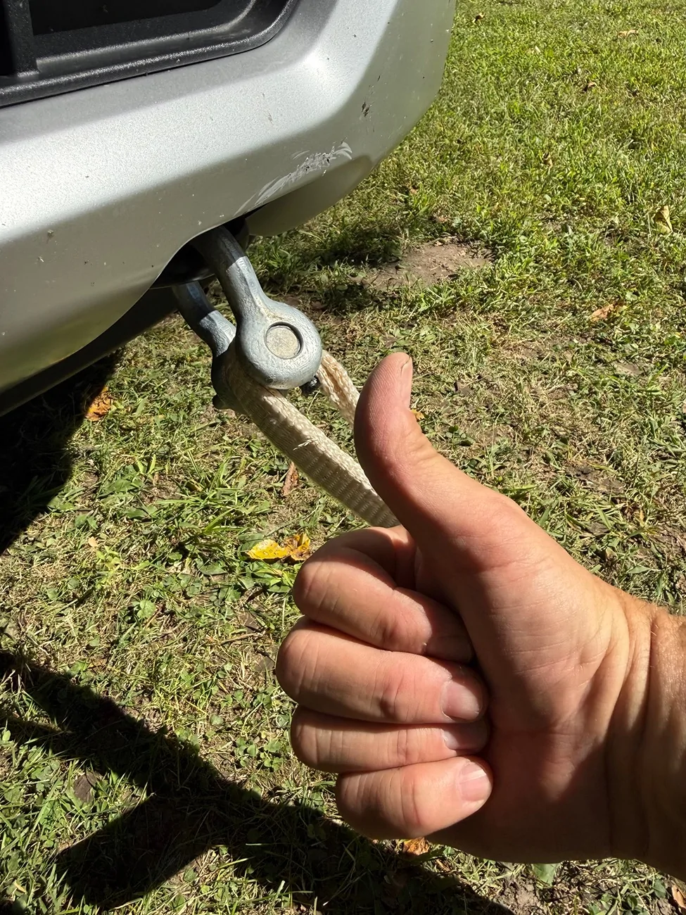 Ford Ranger Front Tow Hook Cutouts IMG_7947