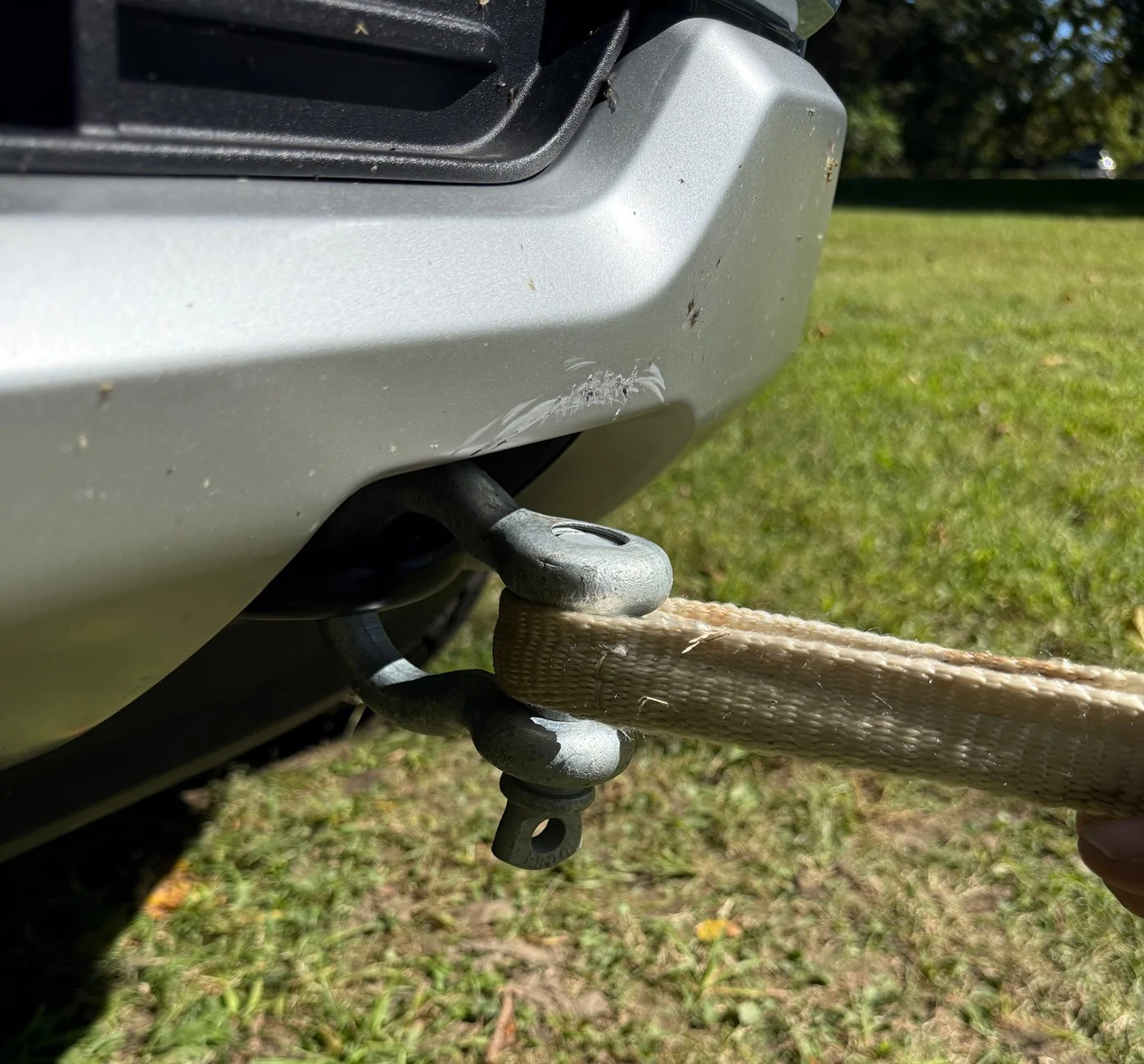 Ford Ranger Front Tow Hook Cutouts IMG_7948