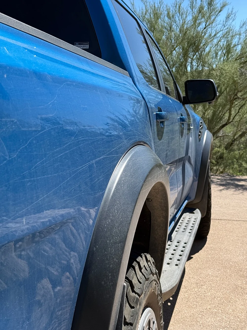 Ford Ranger Protecting against trail stripes - worth trying? IMG_1068