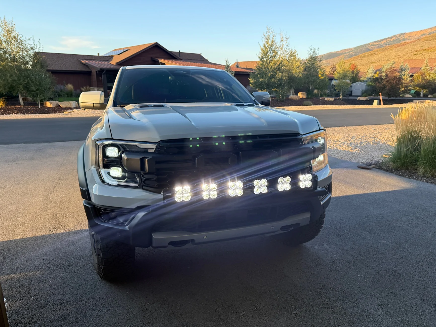 Ford Ranger Foutz RR bumper light mount with Baja Designs XL linkable bumper light kit IMG_0288