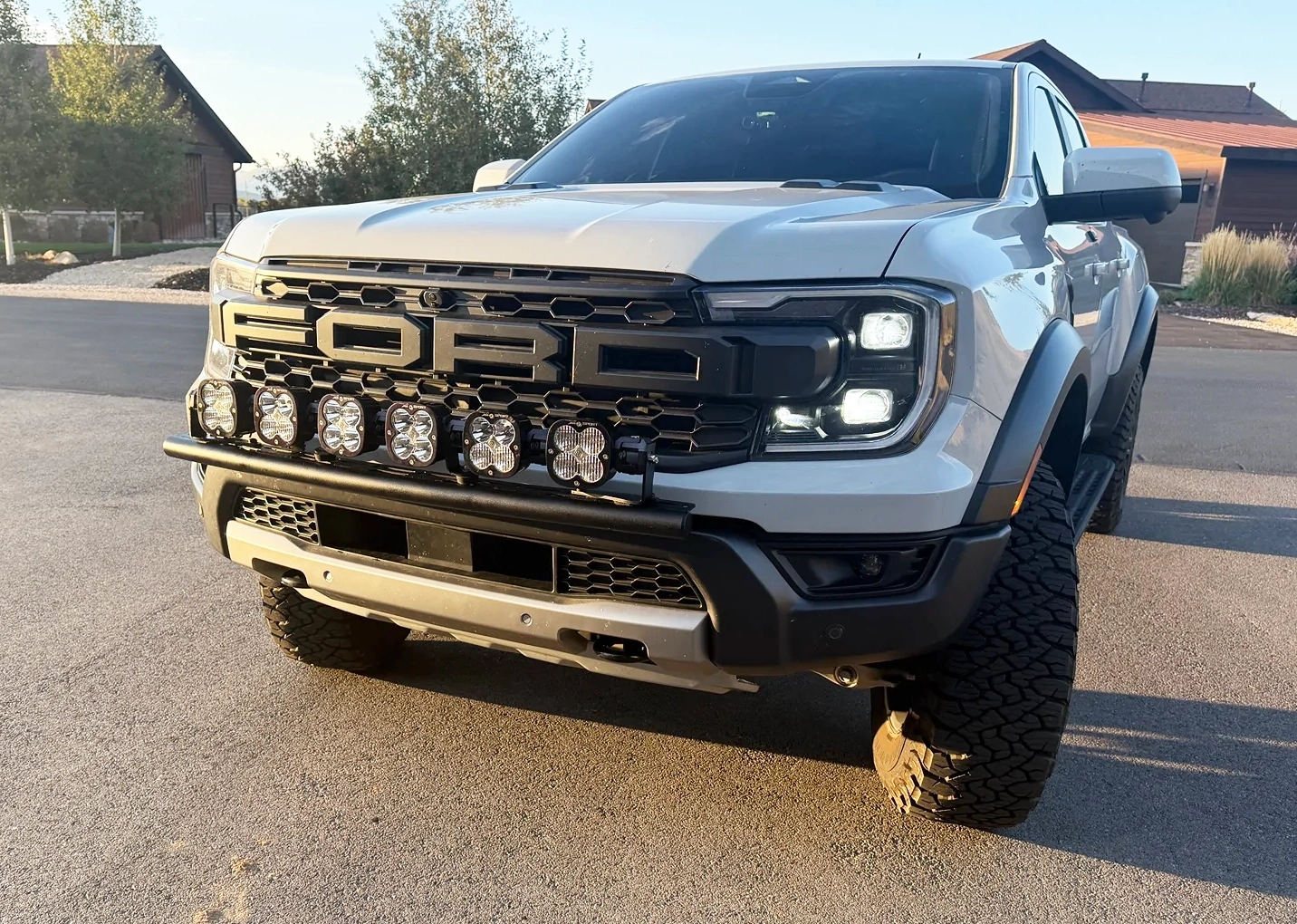 Ford Ranger Foutz RR bumper light mount with Baja Designs XL linkable bumper light kit 96654-6456429faa366ff9787108adf38ae2c7