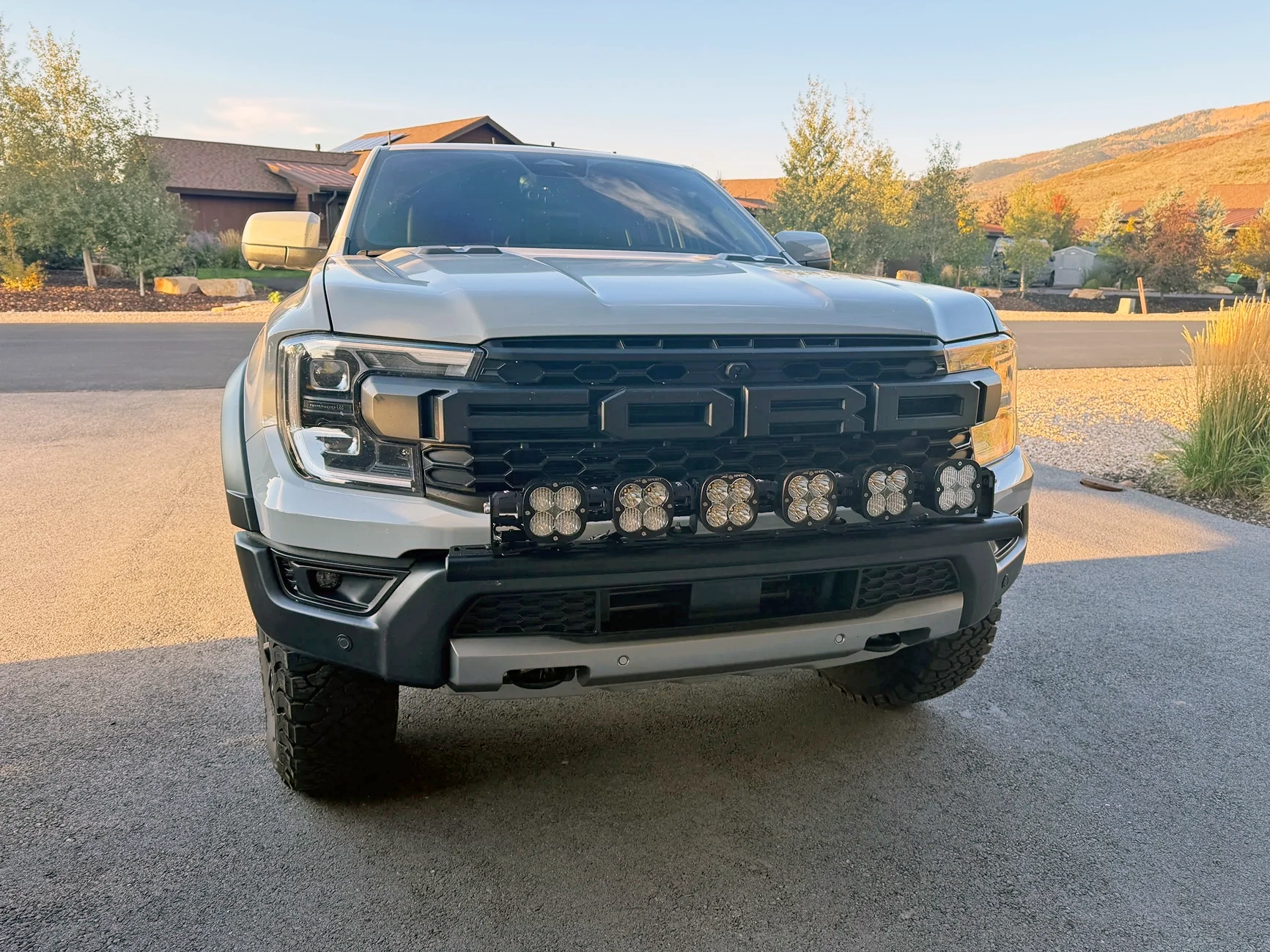 Ford Ranger Foutz RR bumper light mount with Baja Designs XL linkable bumper light kit 96652-3cdb8d5b7647ccb754266dd36b52a6a1