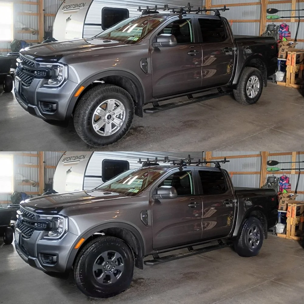 Ford Ranger Bronco Big Bend Wheels on STX Swap Bronco wheels compair