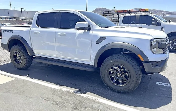 My Ranger Raptor mounted w/ Icon Rebound Wheels Powder Coated Gloss Black