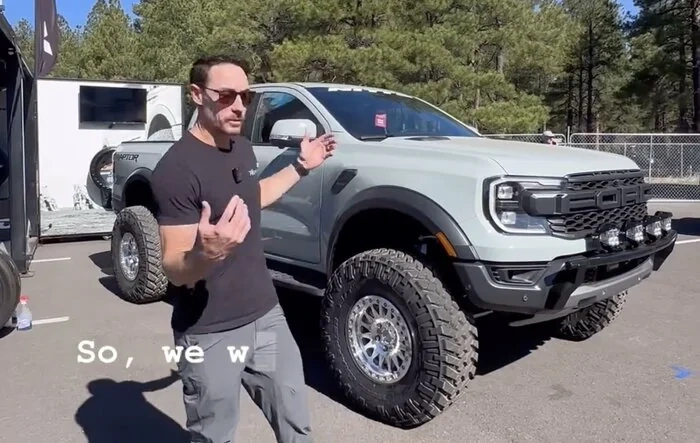 Ranger Raptor on 74weld Portals and 37's tires