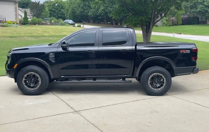 New 2024 Ranger Lariat FX4 Wheels and Tires (Falken Wildpeak A/T-4 265/70/R17)