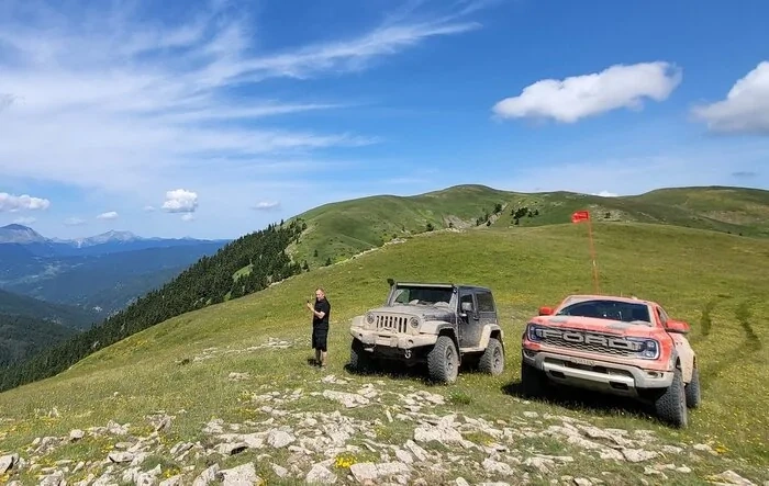 Off-roading the New Ranger Raptor in Greece