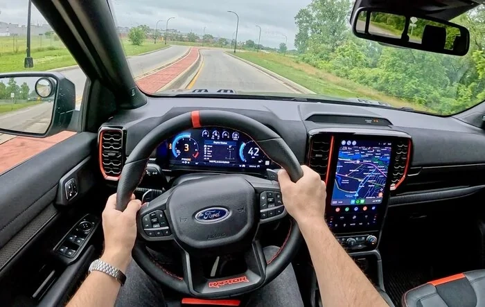POV first rip after Ranger Raptor break-in (Hang-on)